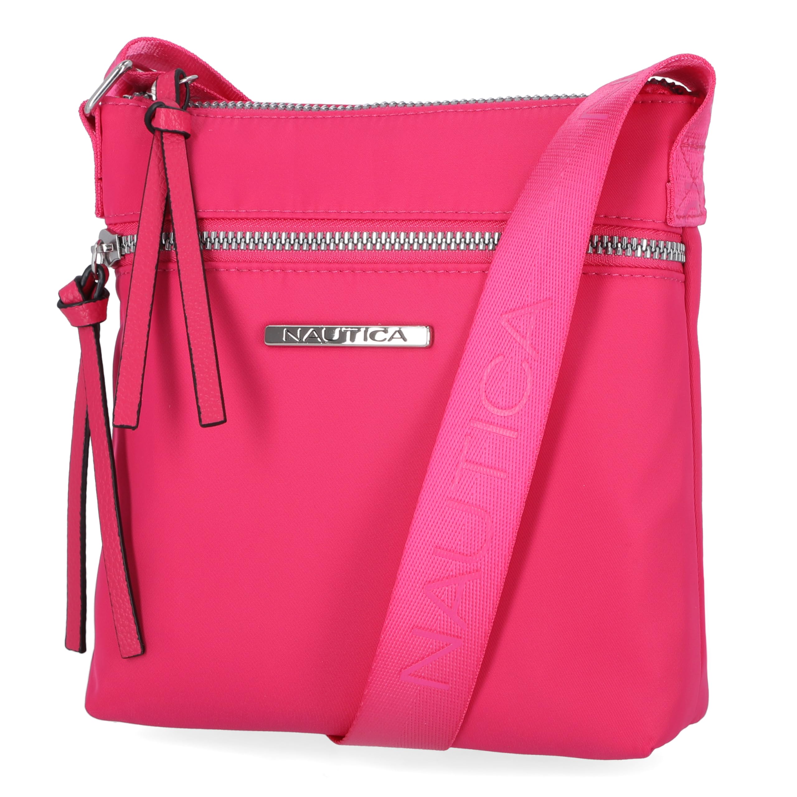 Nautica Diver Nylon Small Womens Crossbody Bag Purse with Adjustable Shoulder Strap