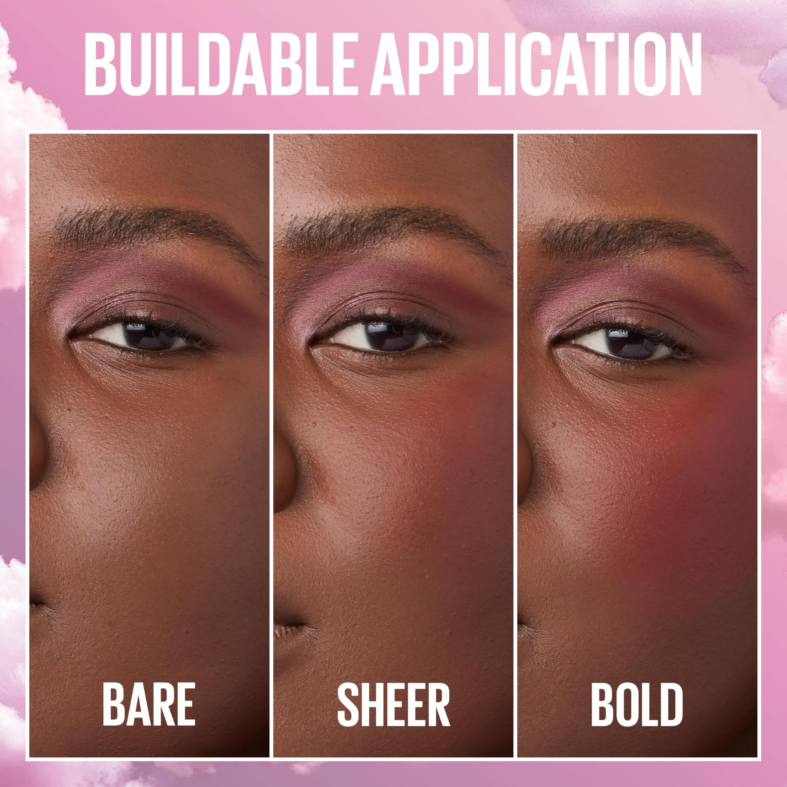 Maybelline Cloudtopia Blush & Lip Mousse - Toasted Sky -6