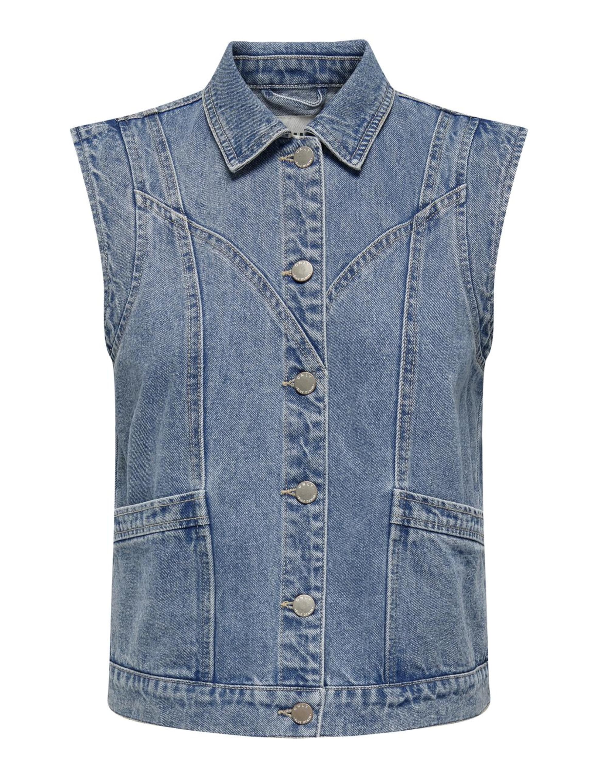 ONLY Women's Onlkennedy Sl DNM Waistcoat Bj Jacket