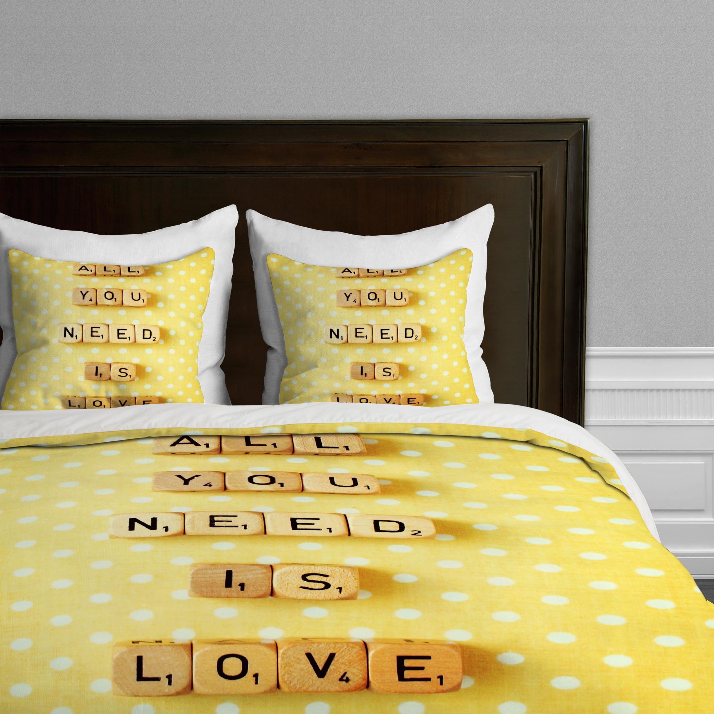 Funda de edredón All You Need Is Love 1 para un dormitorio alegre