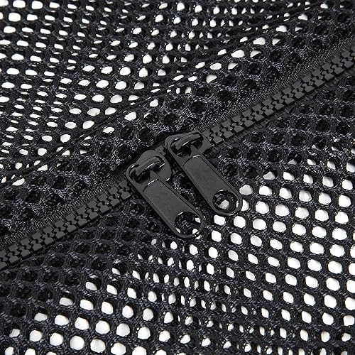 Miniatura 4 de Champion Sports Mesh Duffle Bag with Zipper and Adjustable Shoulder Strap 15 x 36 - Multipurpose Oversized Gym Bag for Equipment Sports Gear Laundry