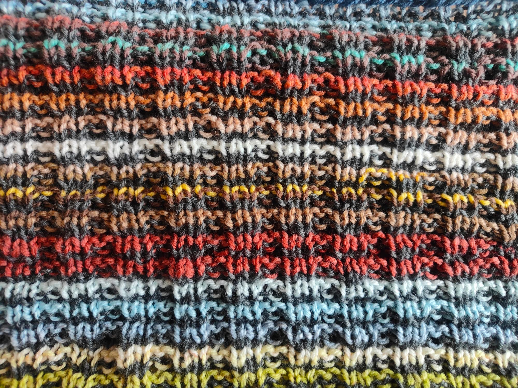 Schal Wollschal Loop handgestrickt Schlauchschal Loopschal Rundschal Schlauchtuch gestrickt