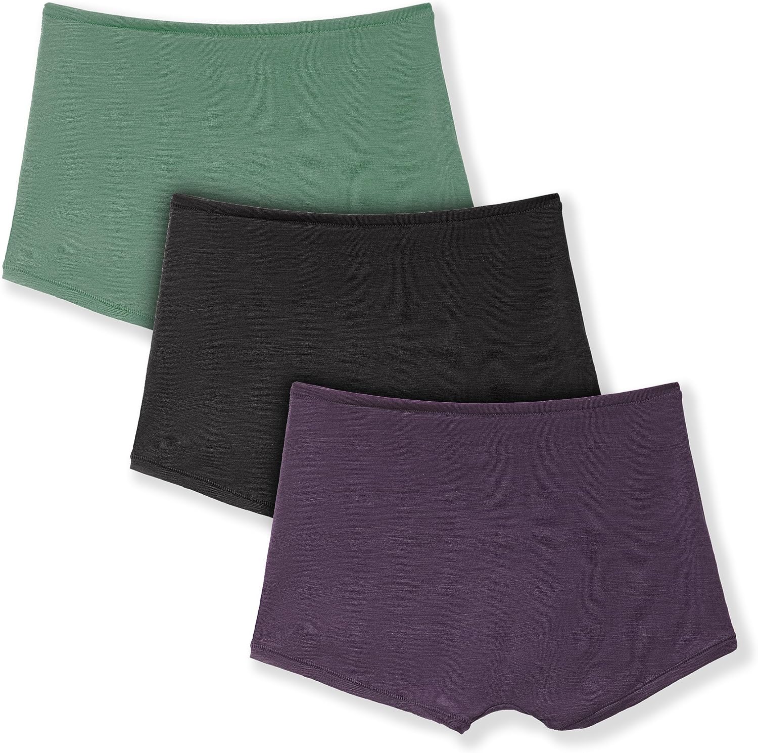 Women's Merino Boy Short By Woolly | RWS Certified | Soft, Breathable, Seattle Designed
