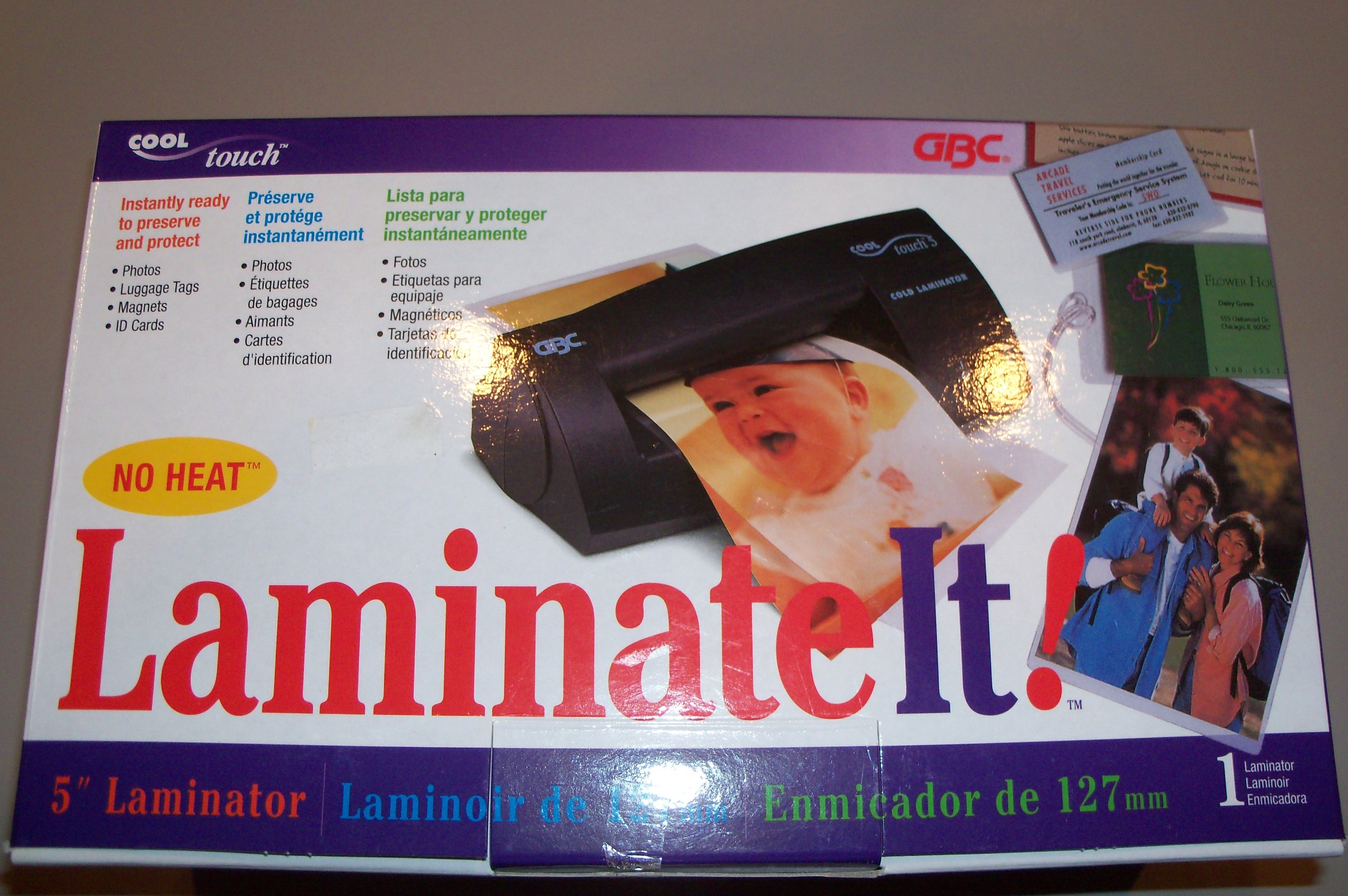 【中古】「非常に良い」GBC Cool Touch 5“ Cold Laminator 非加熱式 ラミネーター Amazon | GBC Cool Touch 5“ Cold Laminator 非加熱式 ラミネーター