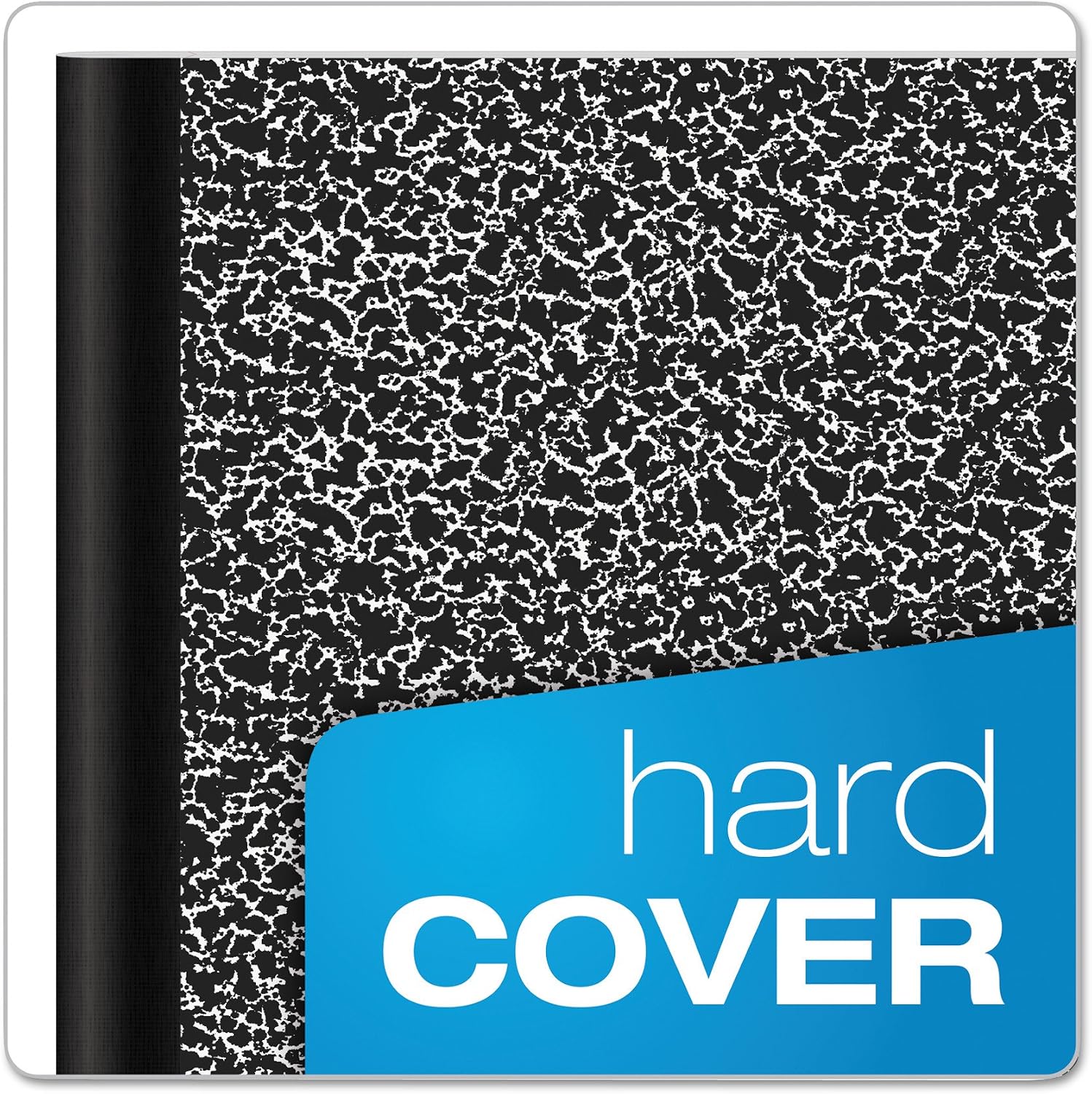 Oxford Marble Composition Book, 7.5 x 9.75 Inches, Wide Rule, Paperback, 100 Sheets, White (63795)