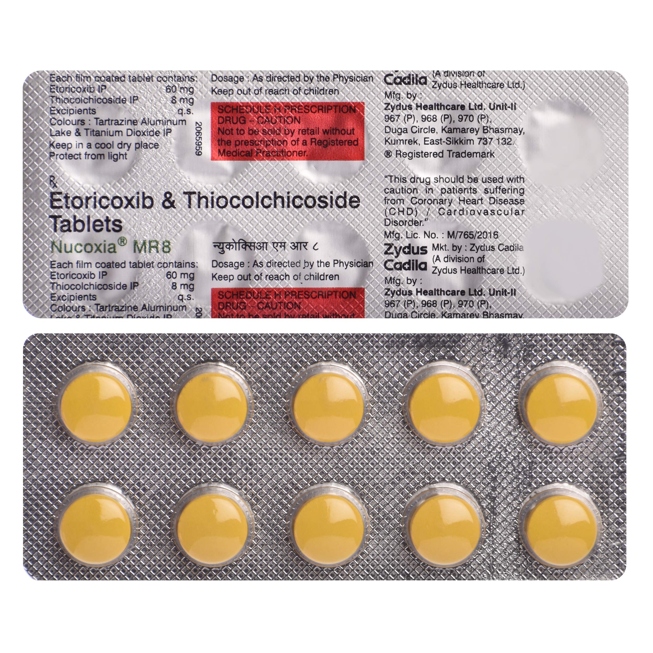 Nucoxia MR8 - Strip of 10 Tablets