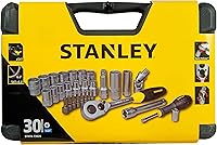 Vista 3 de Stanley STHT0-73929 - Llave de vaso de satén, plata, 1/2 pulgada, juego de 30 piezas