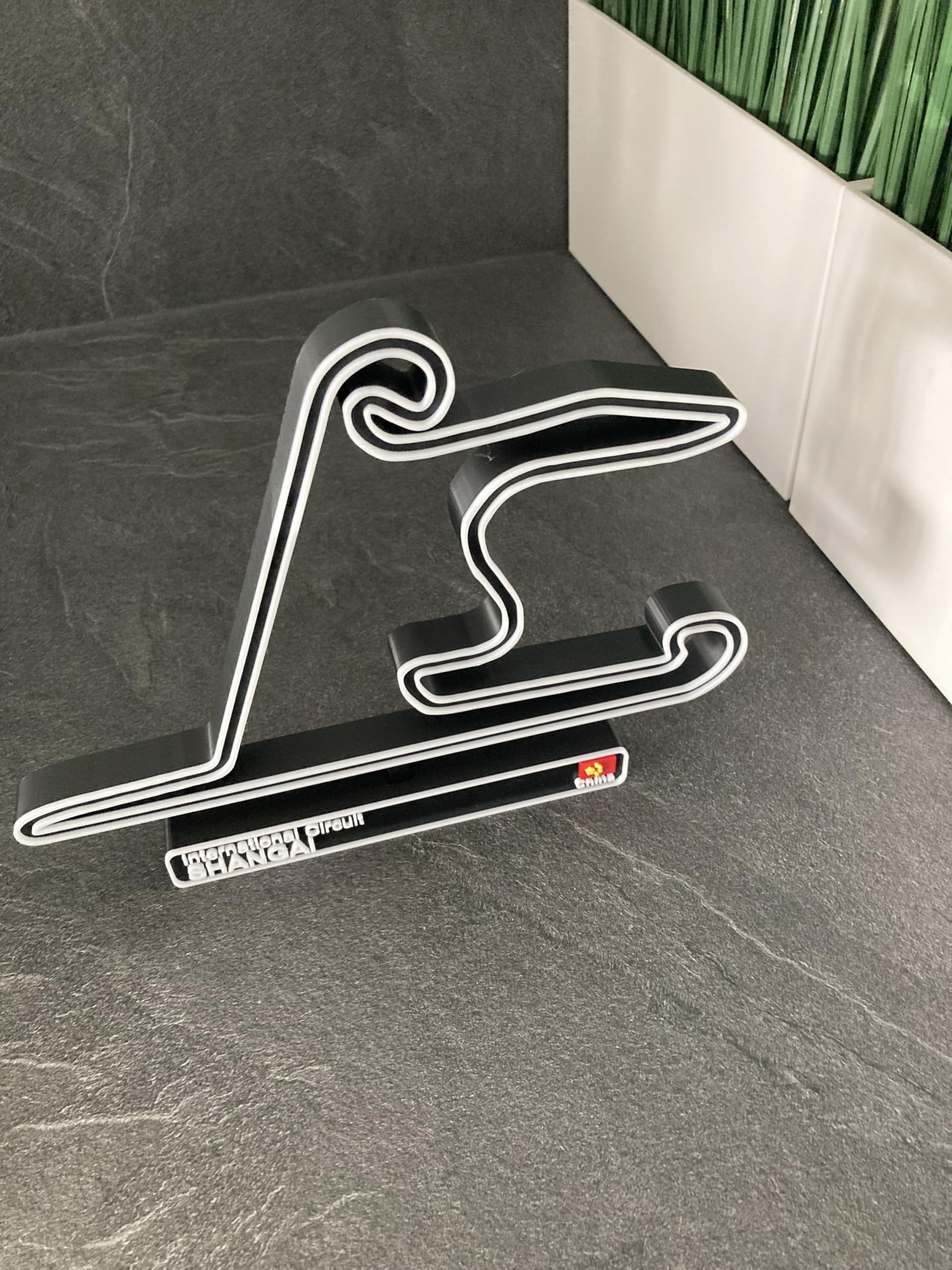 Circuito de Shangai, Maqueta de Circuito de Carreras 3D, Decoración de Automóviles