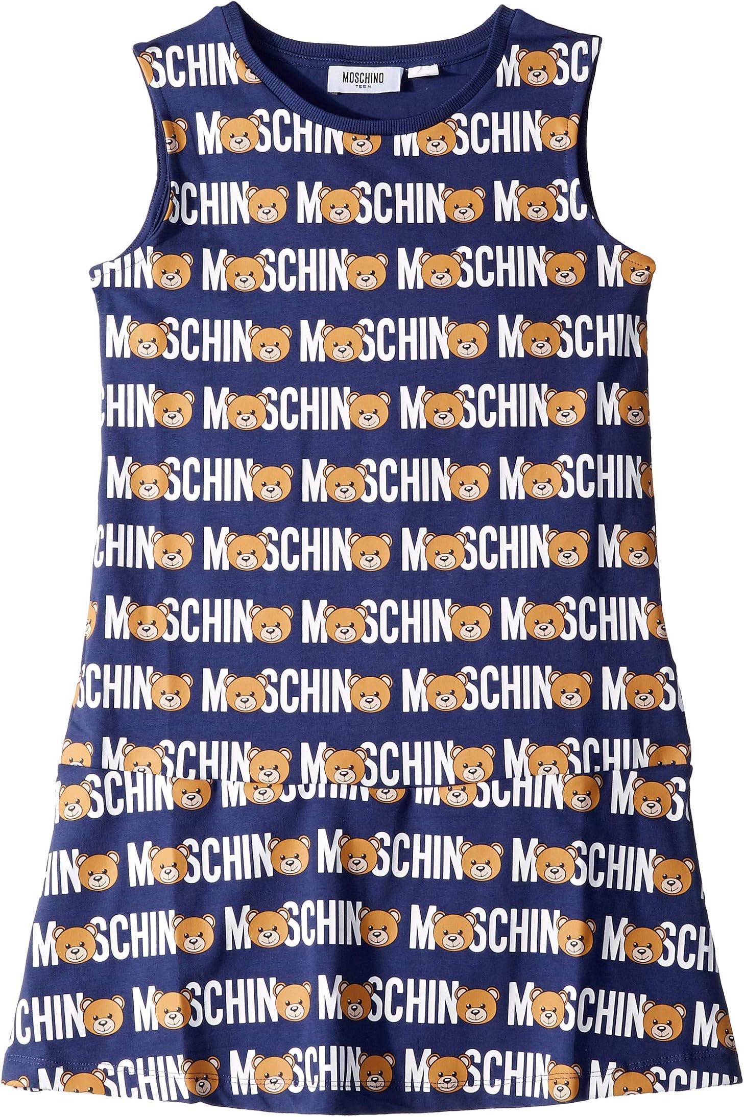 Dress w/ All Over Toy Lettering Print (Big Kids)