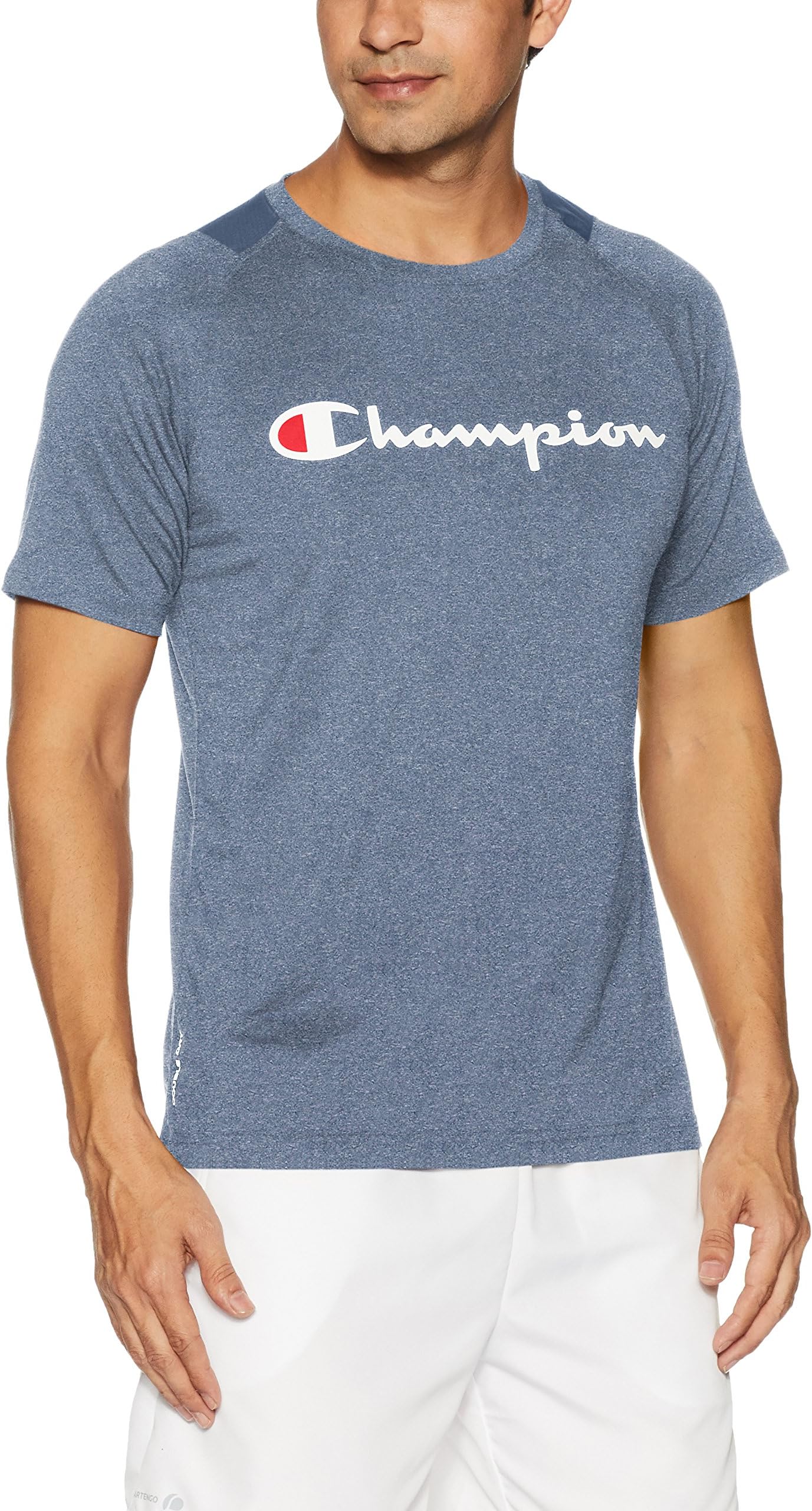 Champion by FBB Men's Solid Regular Fit T-Shirt