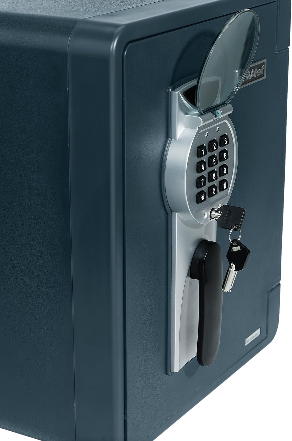 First Alert 2092DF-BD 1.3 Cubic Feet Bolt-Down Waterproof 1 Hour Fire Safe with Combination Lock, Gray