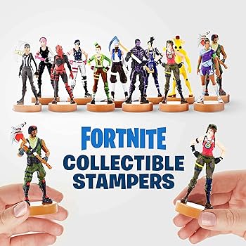 Fortnite Stampers Set of 12 – Authentic Fortnite Toppers