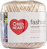 Vista 6 de Red Heart Hilo de ganchillo tamaño 3, color negro