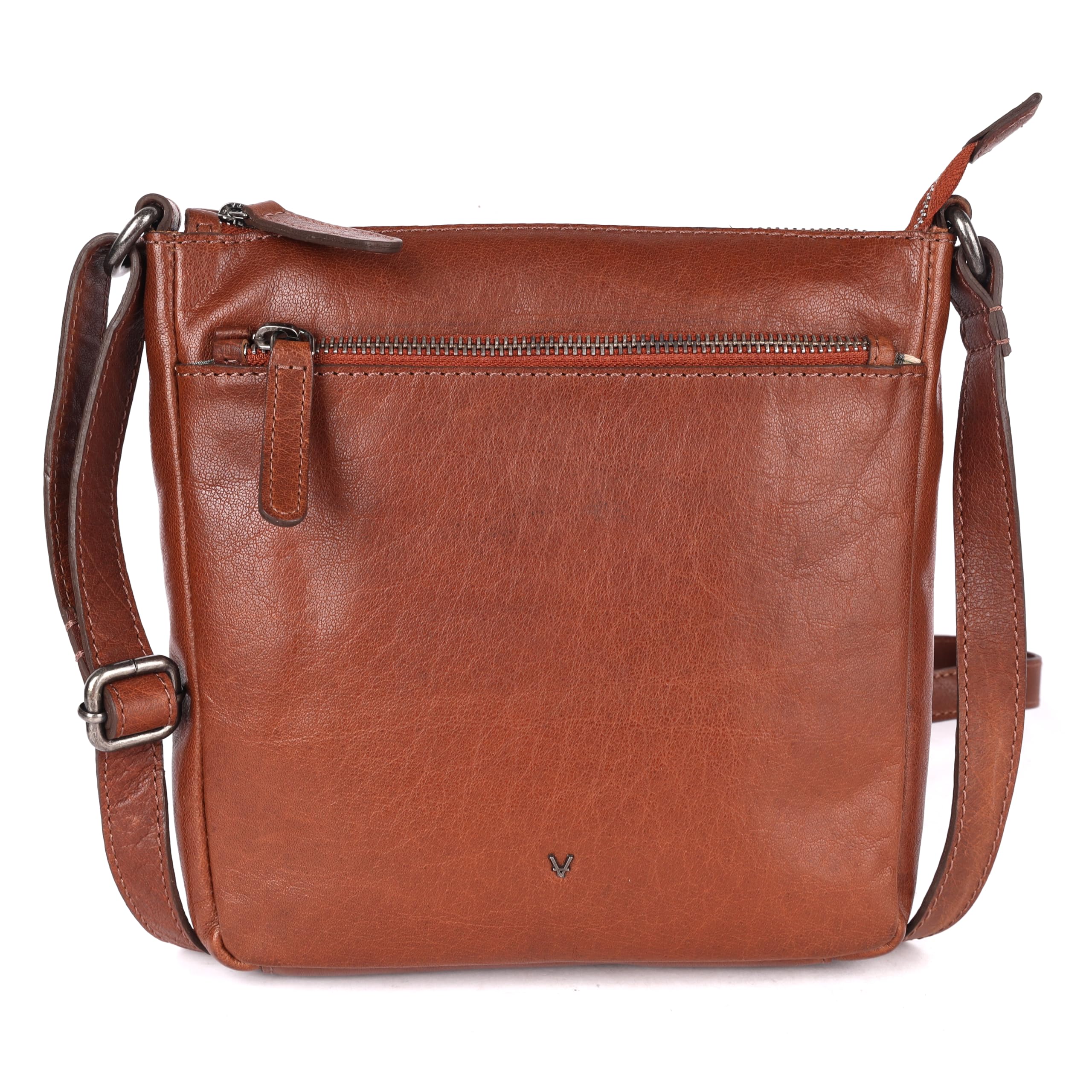 VILENCA HOLLAND 8.25 Inch Genuine Leather Crossbody Sling Bag for Women - Trendy Casual Office Bag with Adjustable Strap