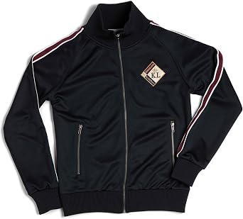 Kingslands Bishop Unisex Track Sweat Jacket-Navy- L