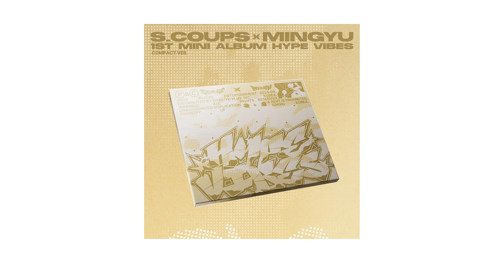 CxM HYPE VIBES compact アルバム 未開封 セブチ 50枚 CxM (SEVENTEEN) - CxM 1st Mini Album 'HYPE VIBES'[COMPACT