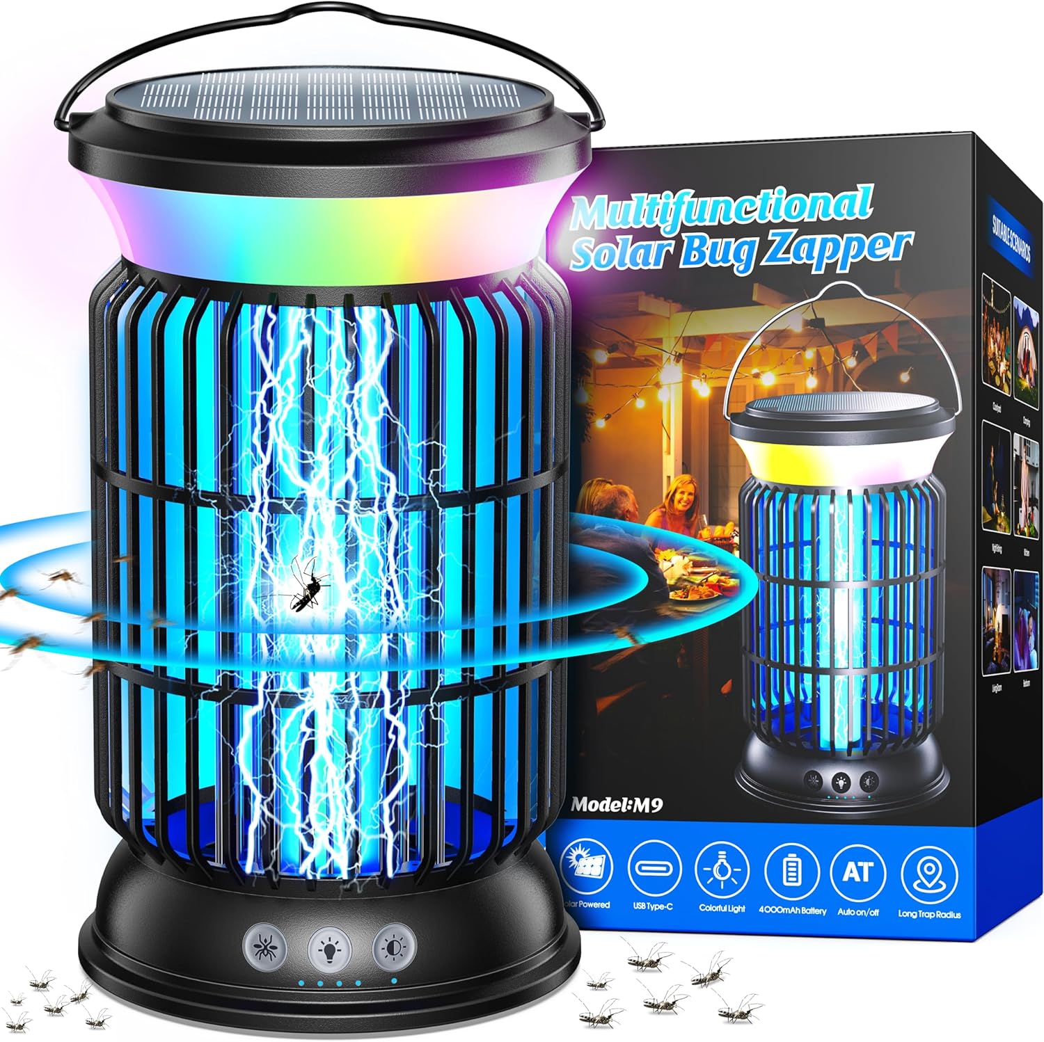 Solar Bug Zapper Outdoor