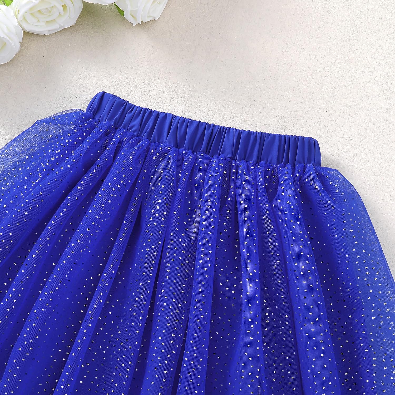 Magic Park 1-14Y Toddler Tutu Skirt Kid Tulle Skirts Little Girl Solid Color Short Skirt Girls Holiday Birthday Clothes