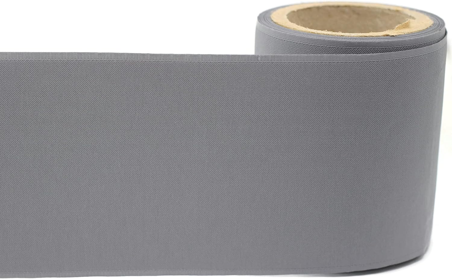 3.8 Yards Spool 3.9" Width Plain Light Gray Drapery Trim Jacquard Ribbon for Your Drapes Curtains Drapery Banding Trim Tape V4 202