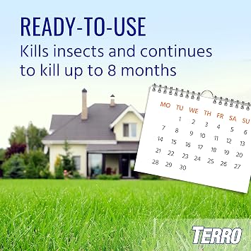 TERRO Ant Dust Powder Killer for Indoors and Outdoors - Kills Ants, Fire Ants, Roaches, Spiders, and Other Insects - T600 - Up to 8 Months Protection - Easy to Use