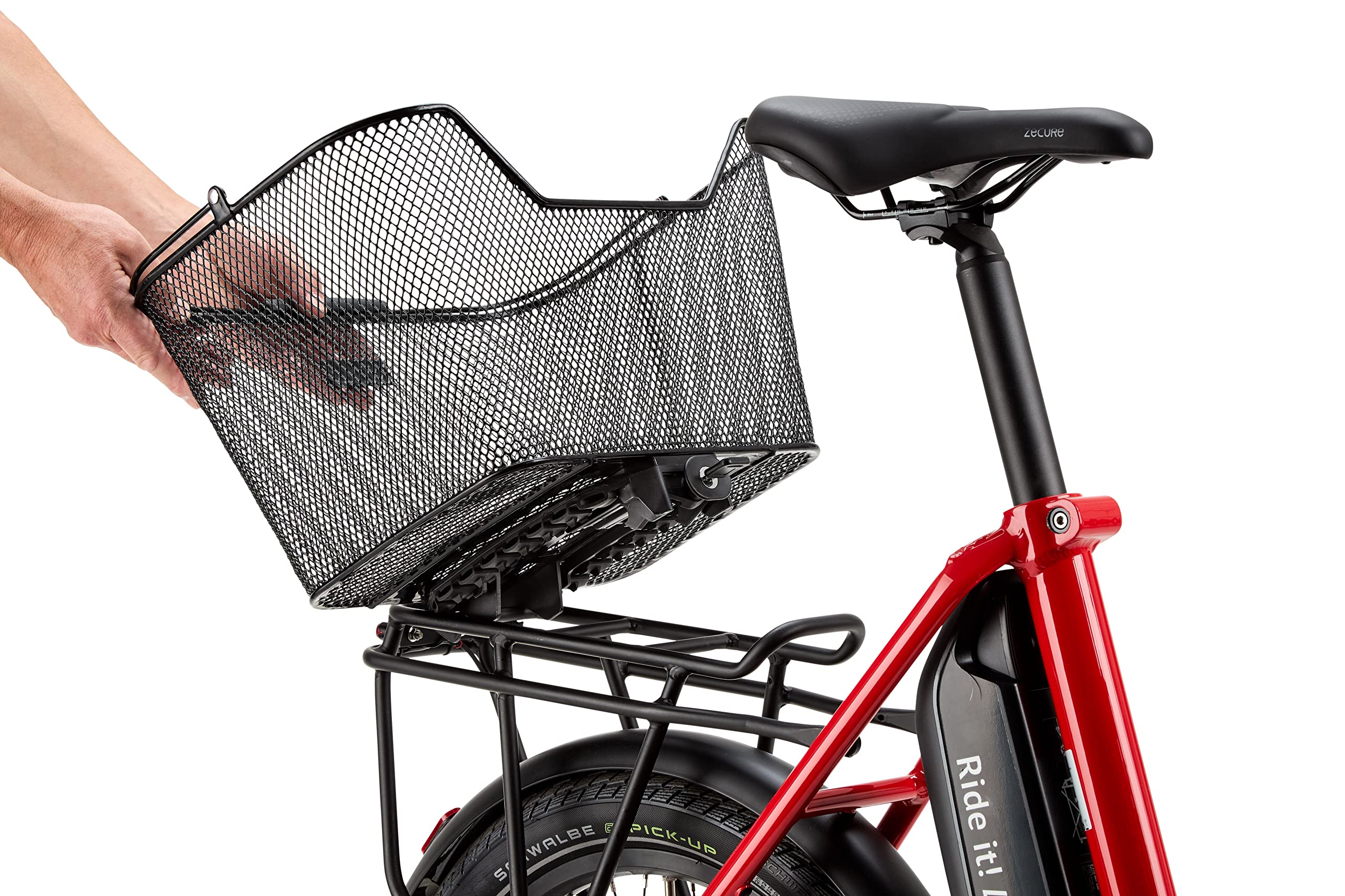 ISY Bike Korb, Fahrradkorb inkl. MonkeyLoad-T Adapterplatte, passt nur auf i :SY Modelle Sport & Freizeit