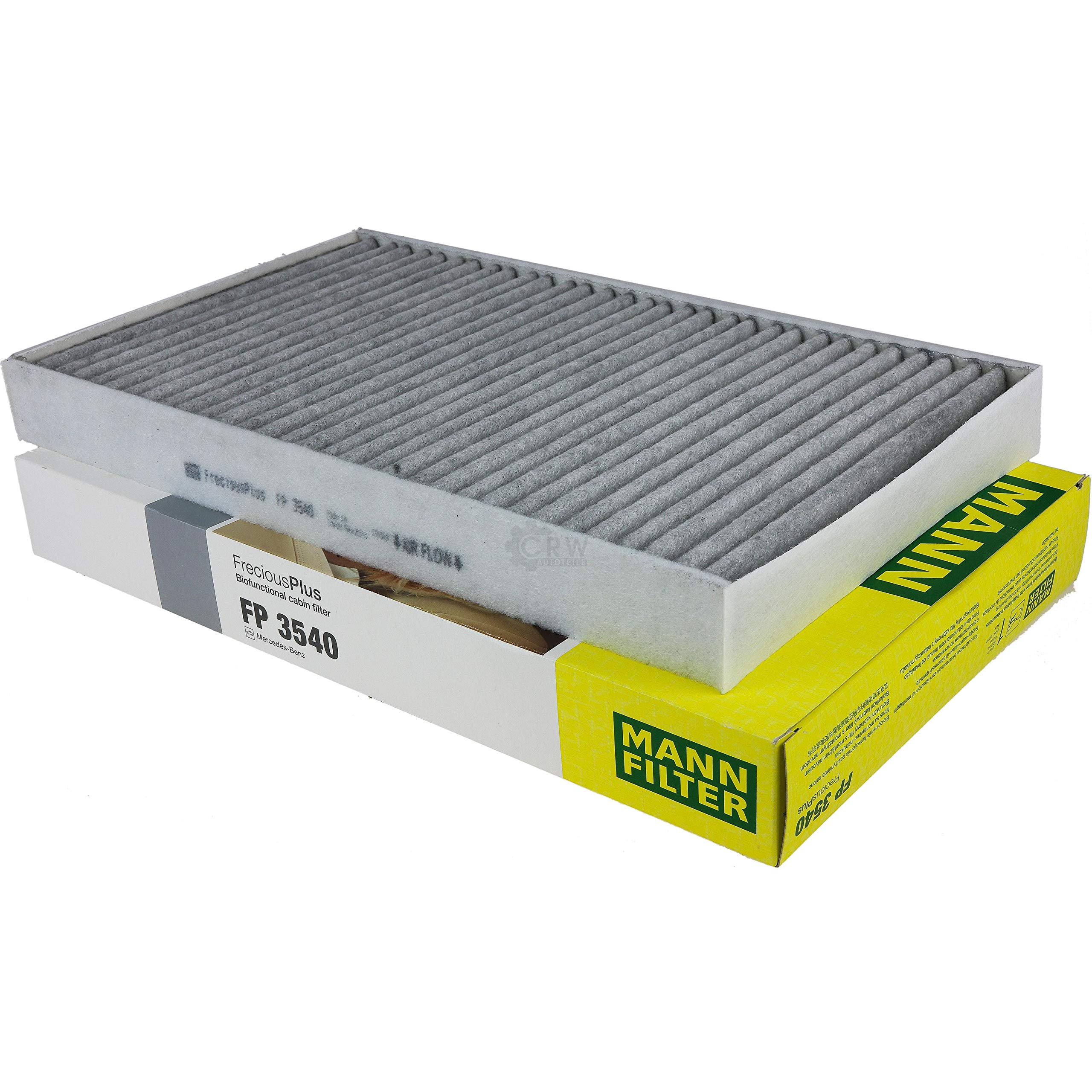Paquete de inspección Kit de mantenimiento de filtros con filtro de aceite HU 718/1 k, filtro de aire C 42 192/1, filtro de combustible WK 820/1, filtro de habitáculo FP 3540, tornillo de