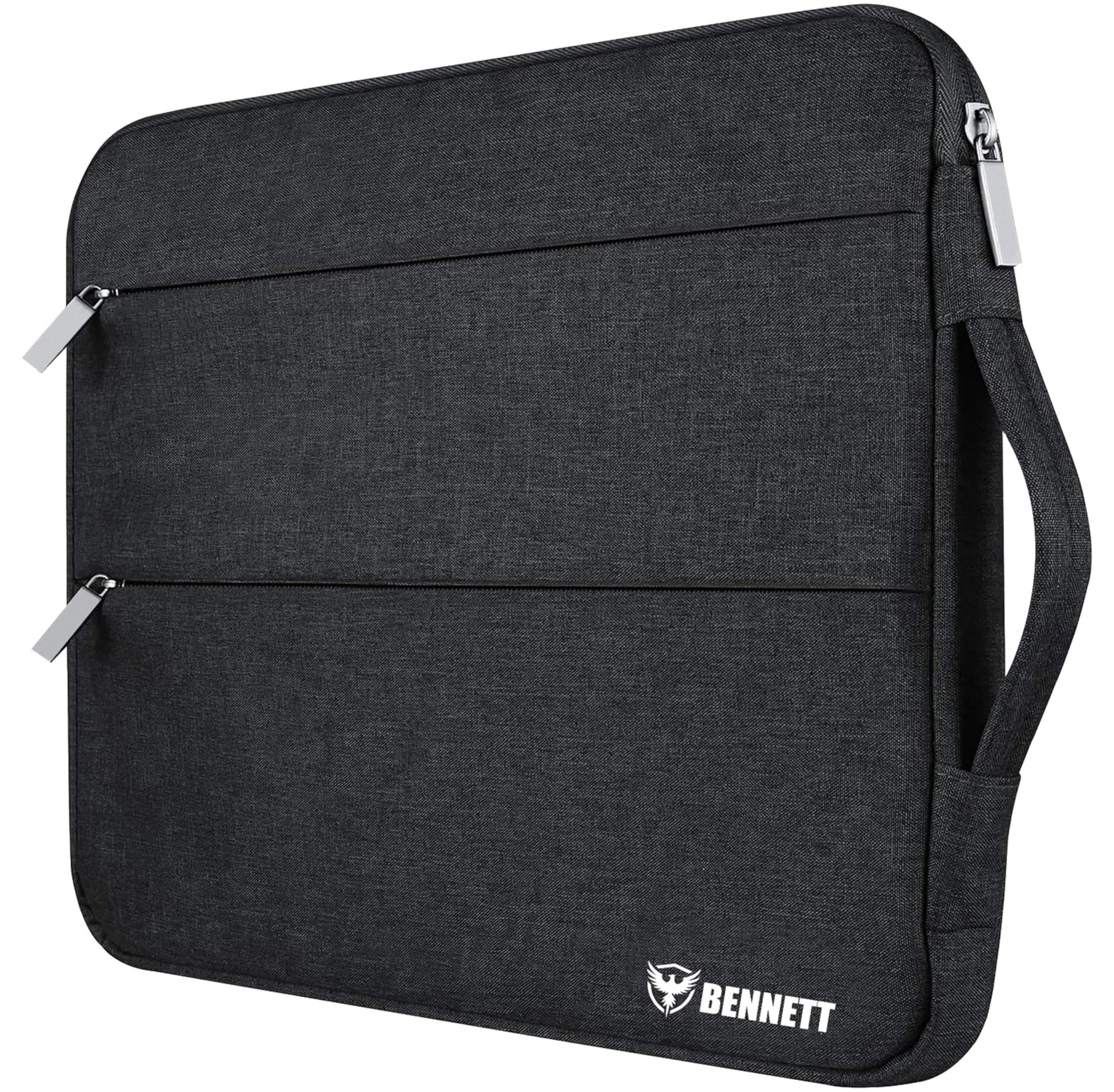 KBBRD Bennett Nylon Drax Laptops,Tablets Laptop Bag Sleeve Case Cover Pouch For 13.3 Inches Laptop Apple/Dell/Lenovo/Asus/Hp/Samsung/Mi/Macbook/Ultrabook/Thinkpad/Ideapad/Surfacepro Grey (Drax Sleeve)