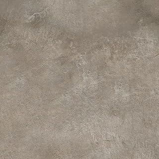 VaryStyle 12"x12" Brown Concrete Peel and Stick Floor Tiles Waterproof Thick Vinyl Flooring Sticky Tiles for Floor Removable Self Adhesive Stick on Tile for Kitchen Bathroom Basement Flooring 6-Sheet