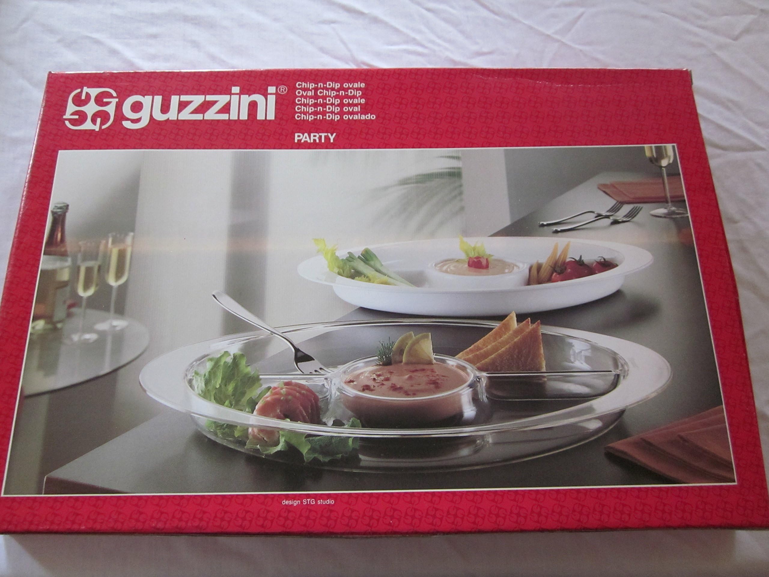 Guzzini Party Chip-n-Dip Oval Server
