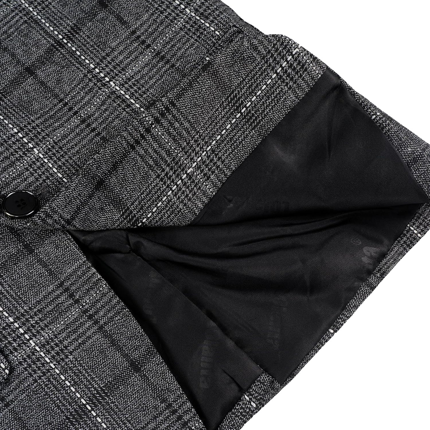 Boys Plaid Blazer Pants Set Casual Suit Classic Kids 2 Piece Sport Coats Outfits
