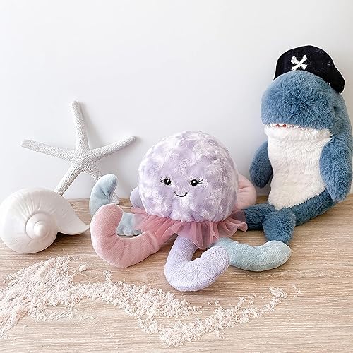 Miniatura 4 de MON AMI Captain O'Fish - Juguete de peluche de tiburón pirata, 12 pulgadas, hecho a mano, juguete de peluche de alta calidad, regalo suave para