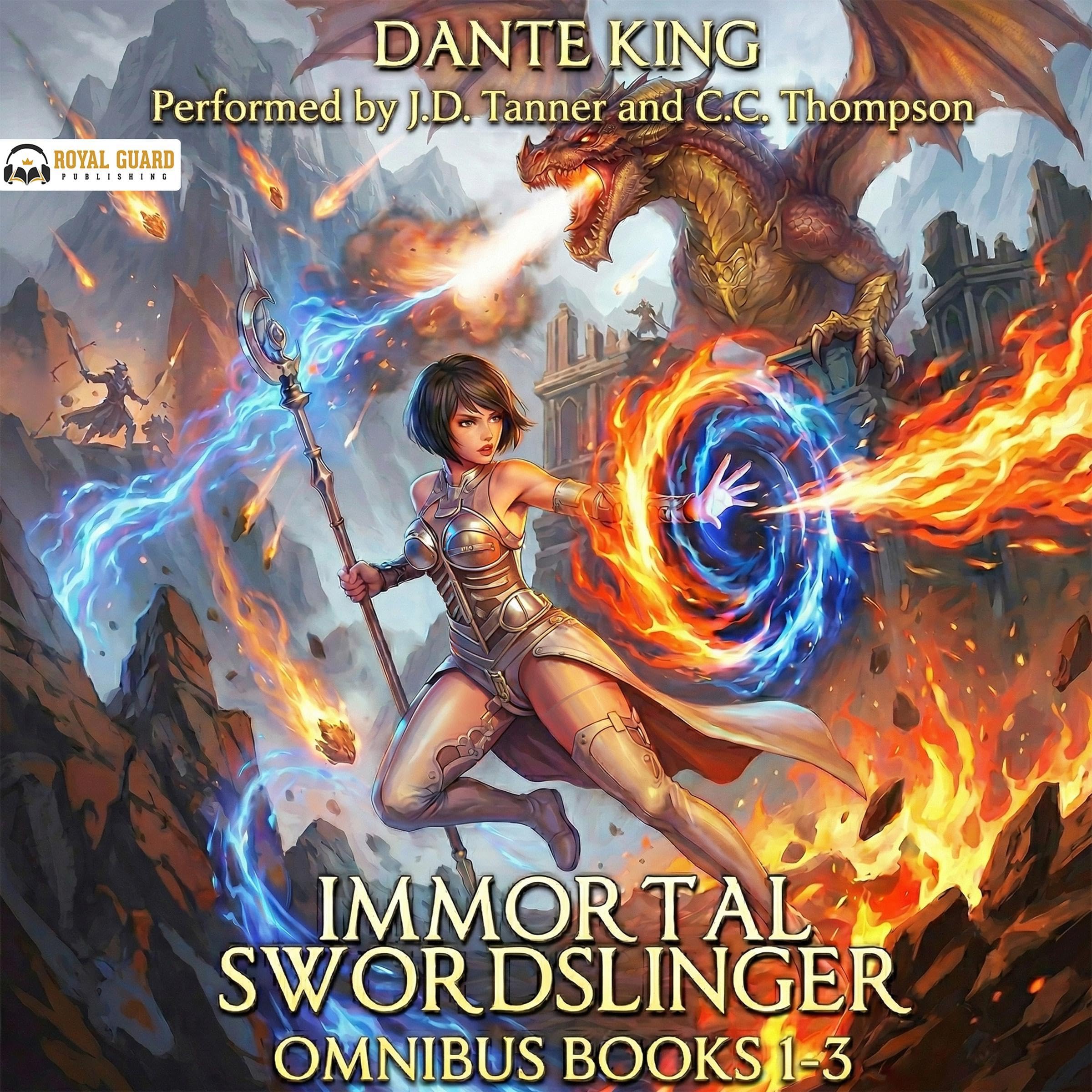 Cover art for Immortal Swordslinger Omnibus: Books 1-3