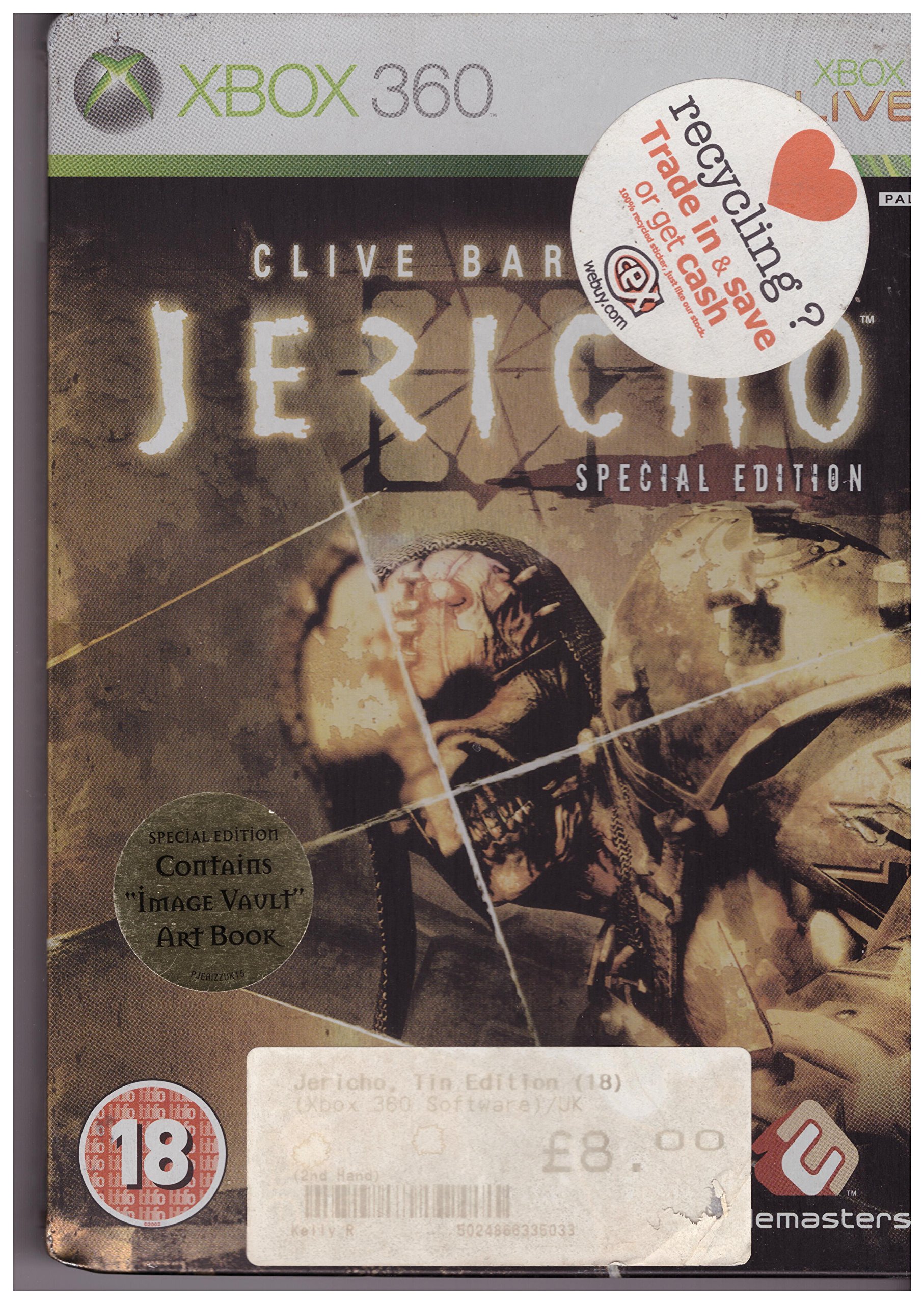 Clive Barker's Jericho - Special Edition (Xbox 360) : Amazon.co.uk