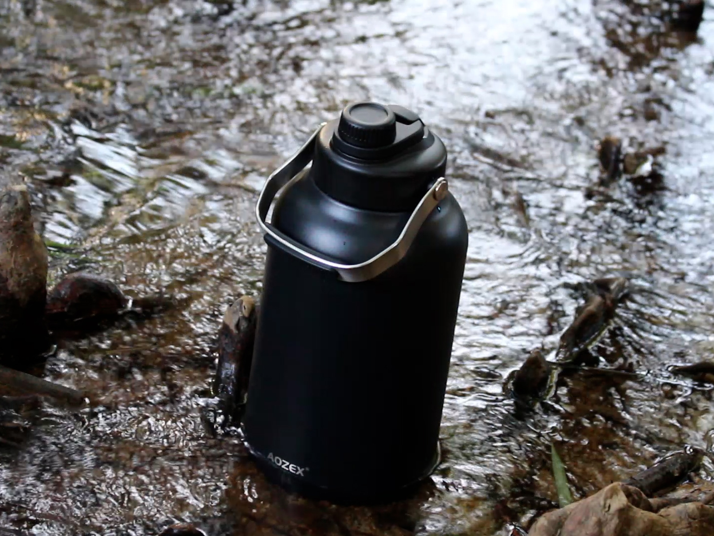 Amazon.com: AOZEX 1 Gallon Insulated Water Bottle - Stainless