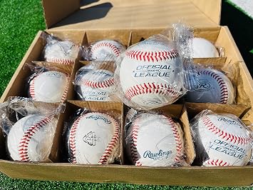 Rawlings | Official League Practice Baseballs | ROLB1X | Multiple Count Options