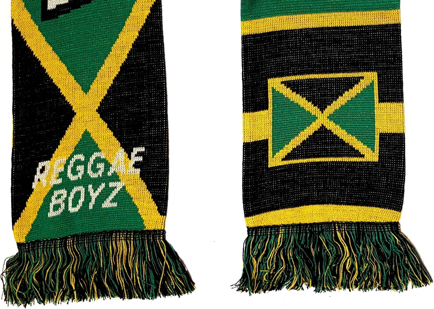 Jamaica Soccer Knit Scarf