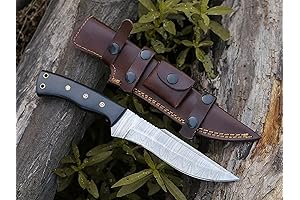 Damascus Fixed Blade Knife: Precision Hunting and Survival Tool
