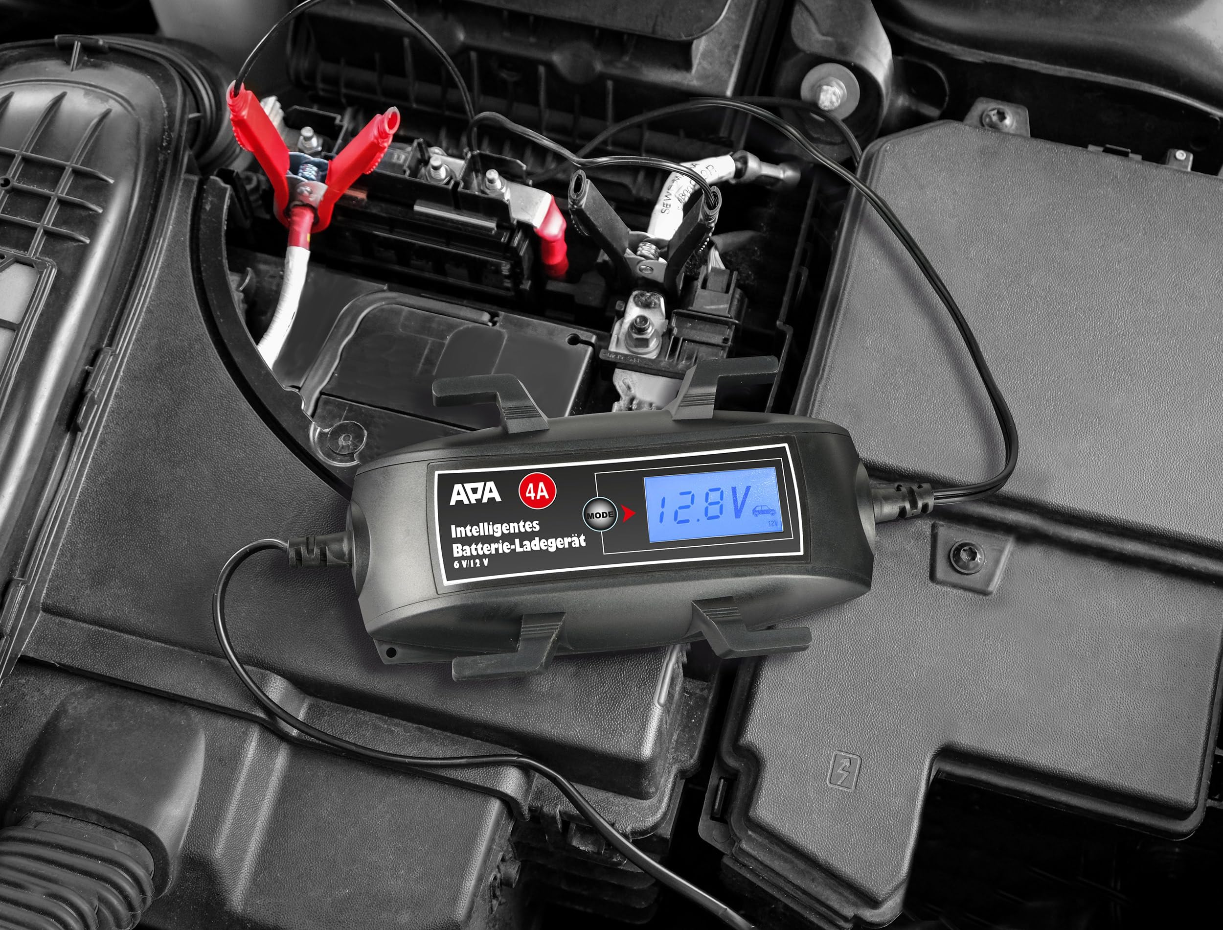 Eufab Chargeur Automatique 16616 6 V, 12 V 2 A 2 A, 4 A 1 pc(s)