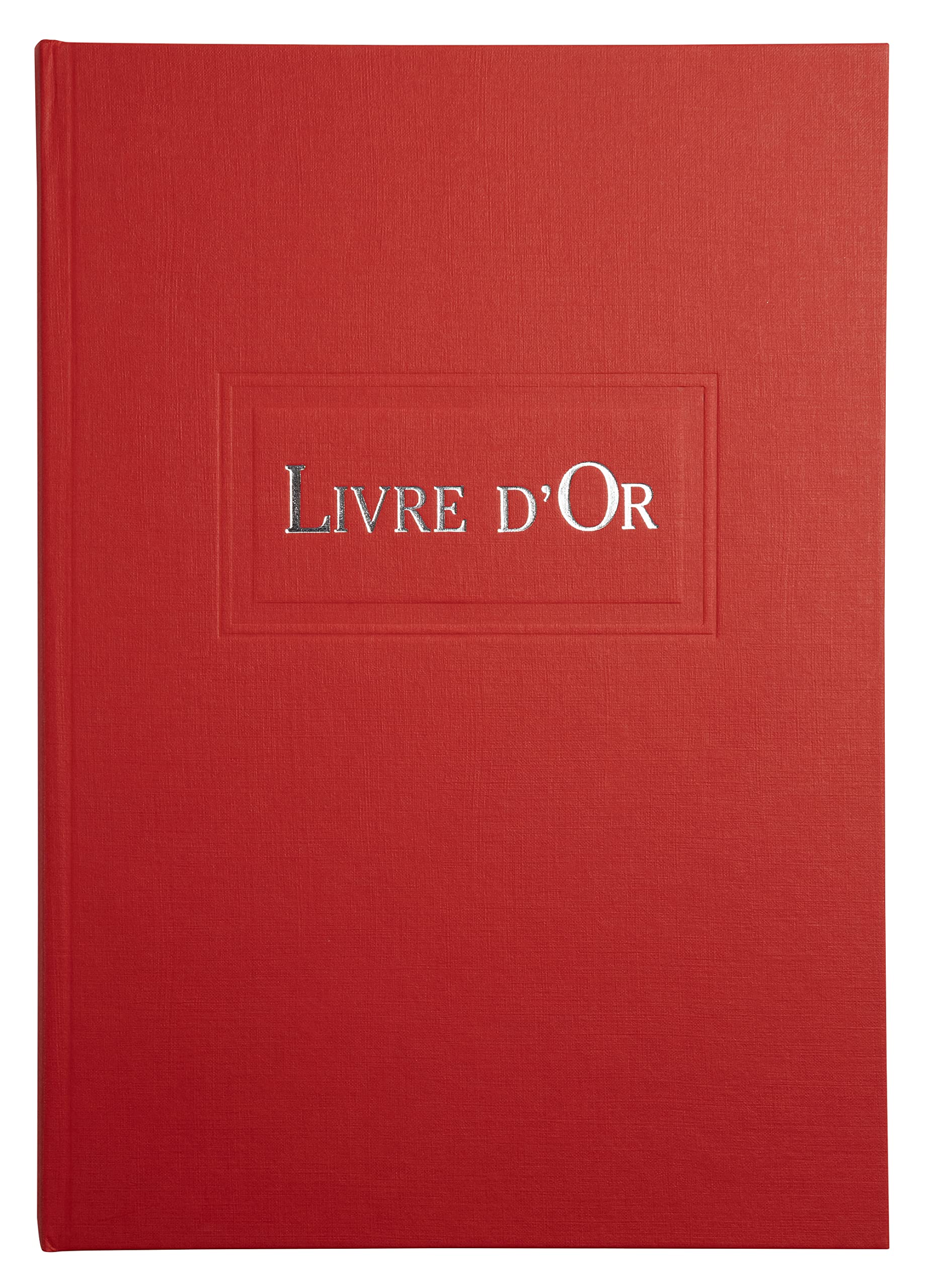 le dauphin - Ref. 39114D - 1 thank you book - Exterior and back in canvas - A4 vertical format - Dimensions: 29.7 x 21 cm - Title in silver letters - 96 white pages - White colour