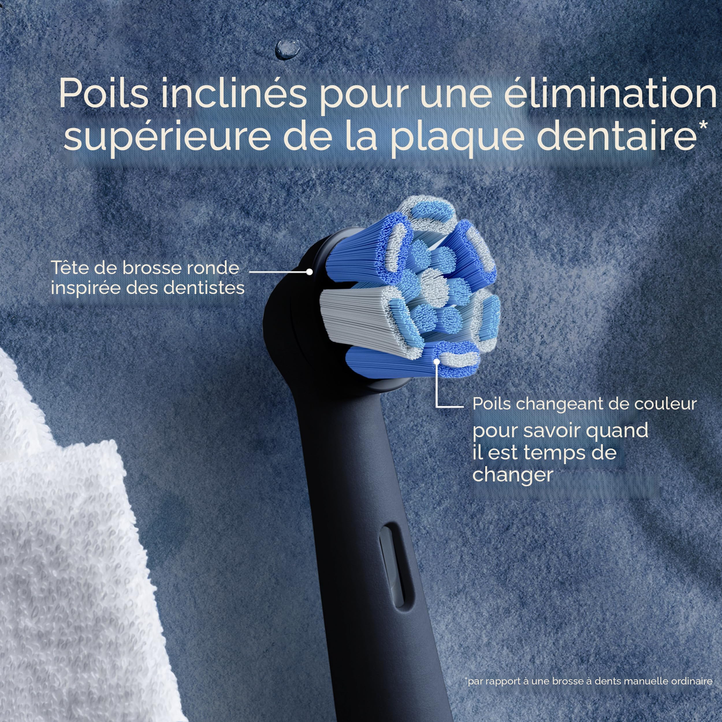 Lot De 4 Têtes De Brosse à Dents Oral-B Compatible - Pour Brosses électriques Rotatives - Neuves