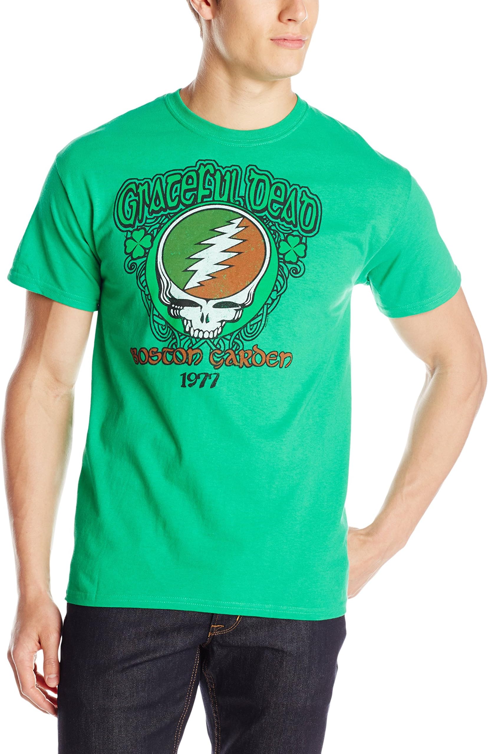 Liquid BlueMen's Grateful Dead Shamrock T-Shirt