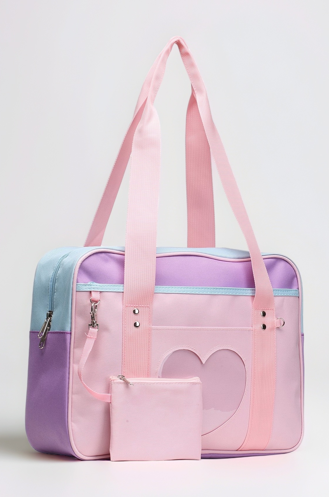 STEAMEDBUN Ita Bag Heart Japanese Bags Large Shoulder Purse Anime Satchels for Cosplay