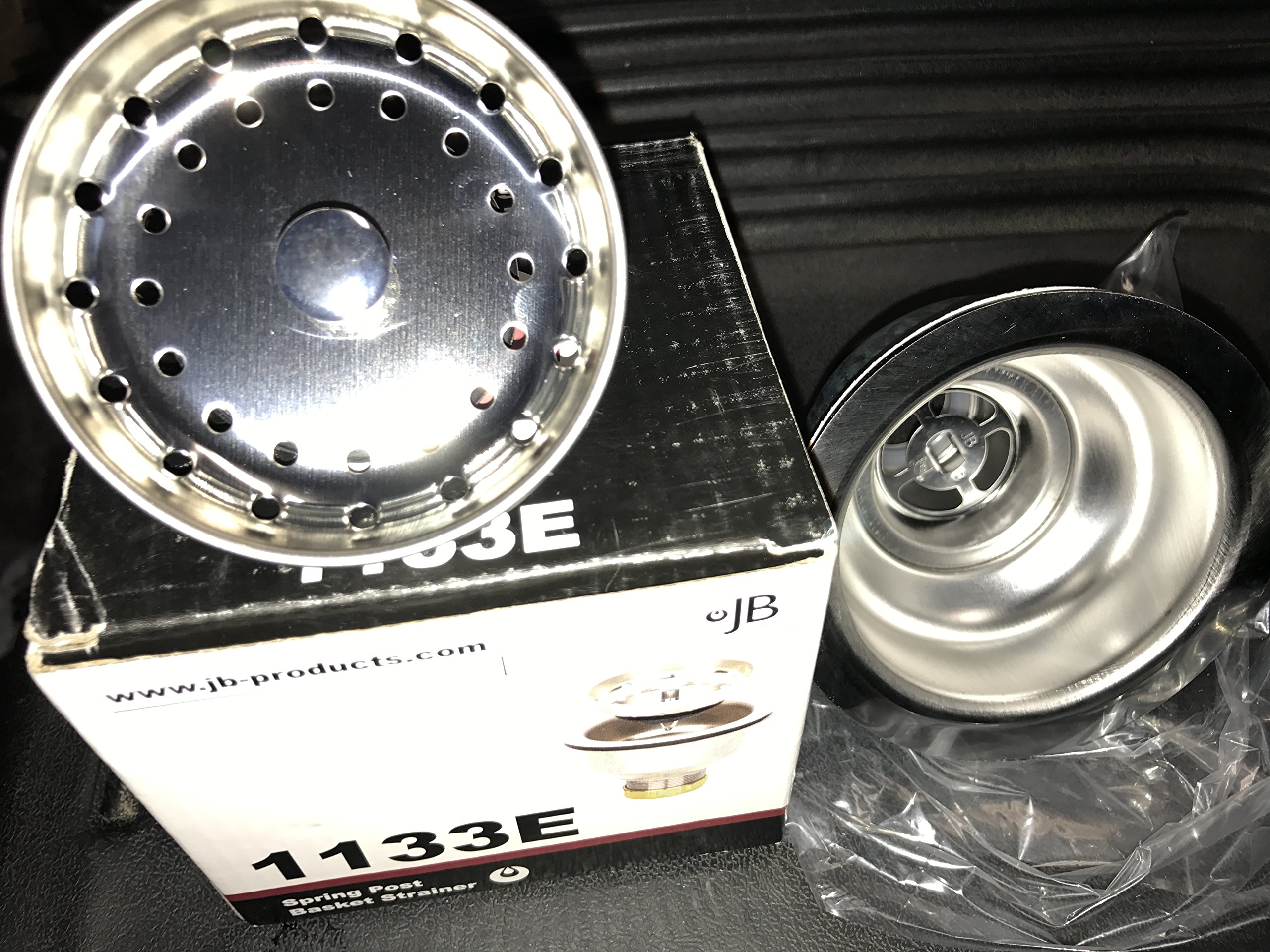 JB 1133E Spring Post Basket Strainer Kitchen Sink, Part #
