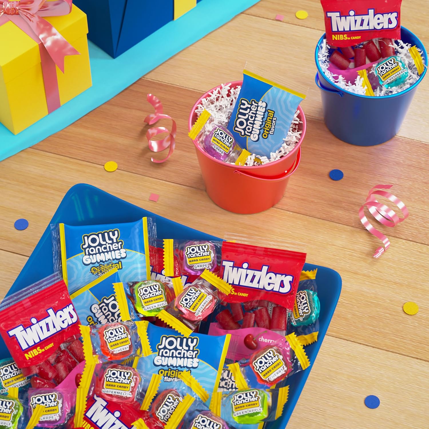 J RANCHER and TWIZZLERS Assorted Fruit Flavored Candy Party Pa