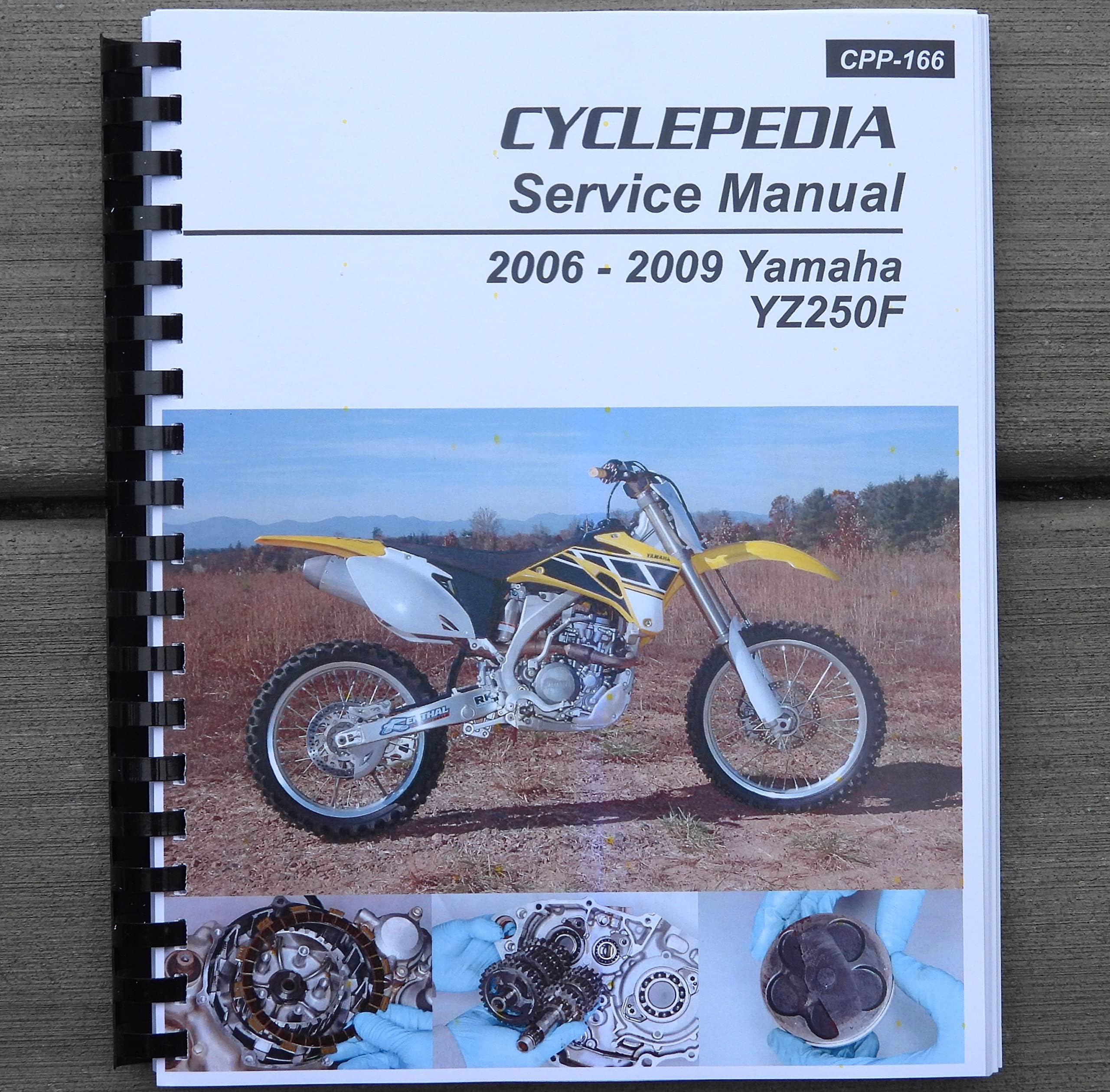 Service & Repair Manual for Yamaha YZ250F YZ250 YZ 250 250F 2006-2009