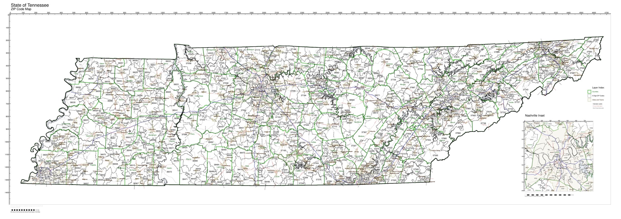 Buy Working s Zip Code State of Tennessee Laminated Online at desertcartUAE