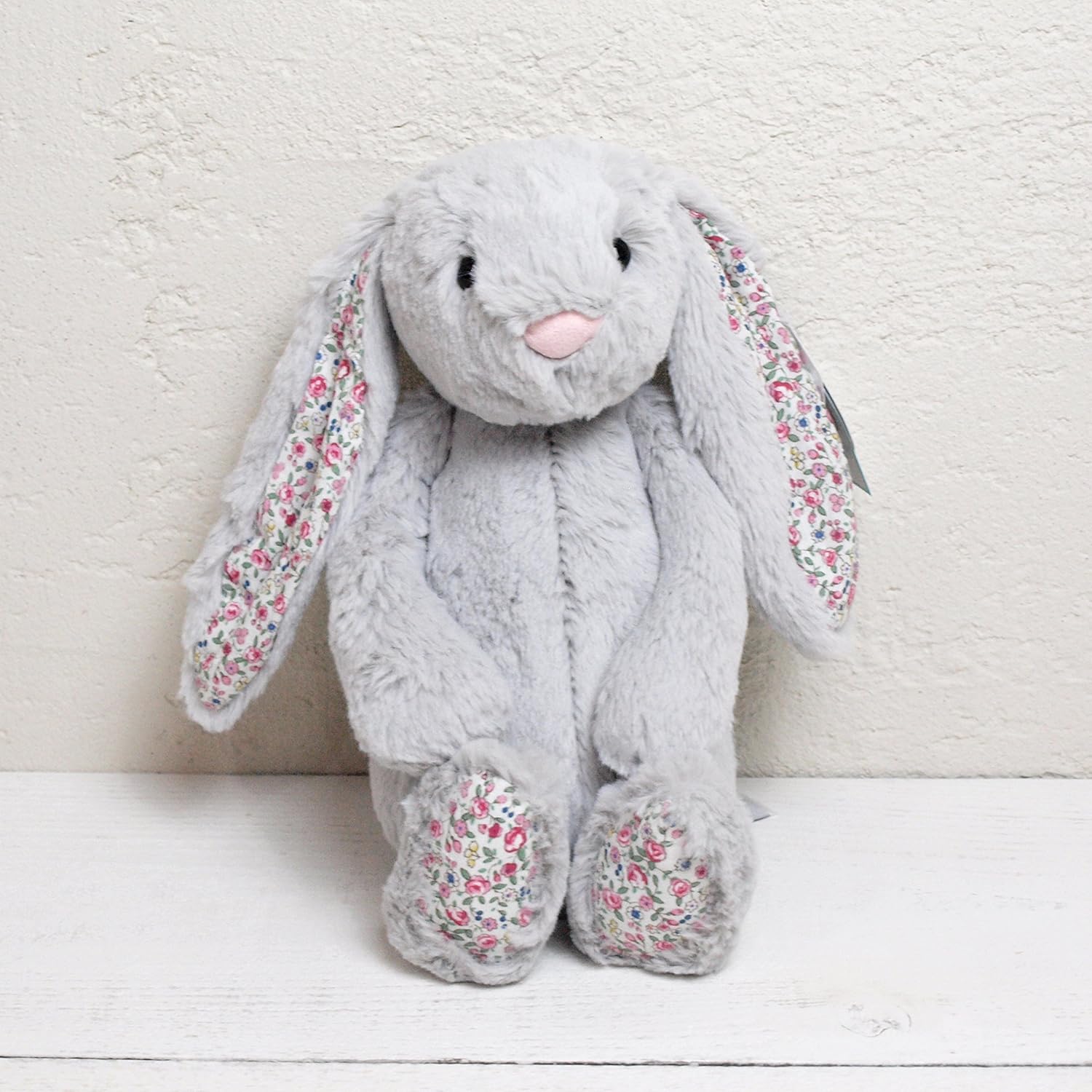 jellycat silver blossom bunny