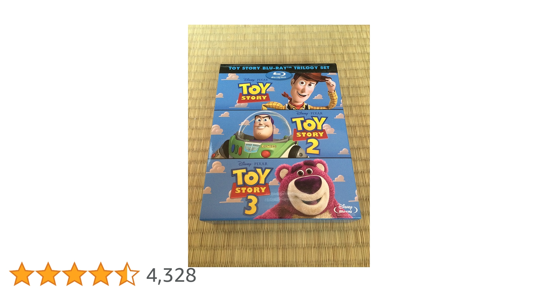 Amazon.co.jp: トイ・ストーリー ブルーレイ・トリロジー