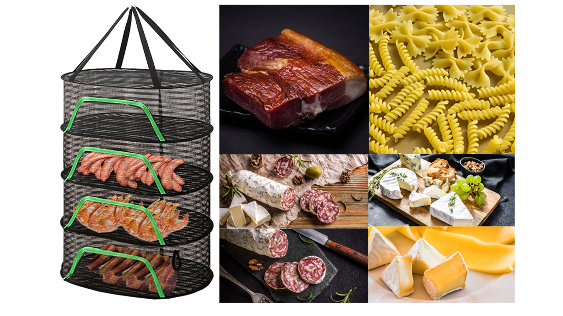 Amazon.com: szgwtk 4 Tier Herb Drying Rack,Drying Garden Herbs