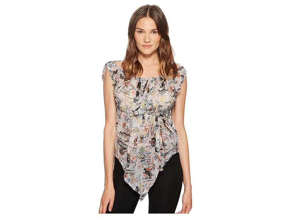 

Vivienne Westwood Hope Gipsy Blouse (Printed Beige) Women's Blouse